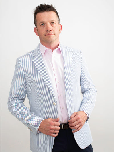 Golding Seersucker Stripe Jacket